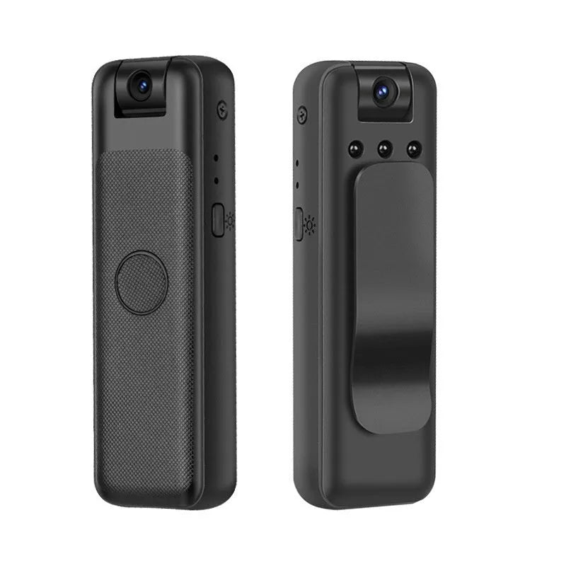 Black back splint WiFi surveillance camera with Type-C charging port and 30cm cable