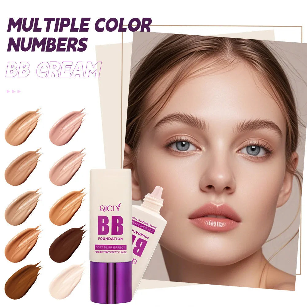 Feeding bottle BB cream liquid foundation and concealer in ten different shades