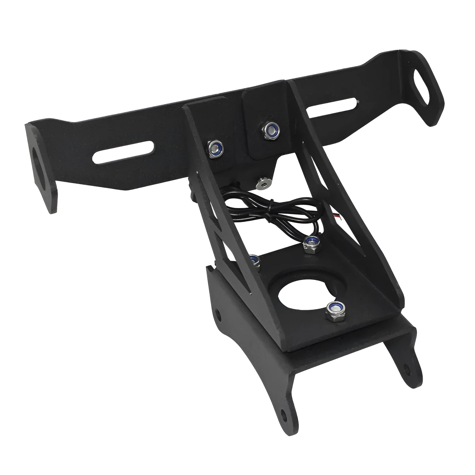 Black aluminium alloy short tail licence plate bracket for Honda motorcycles