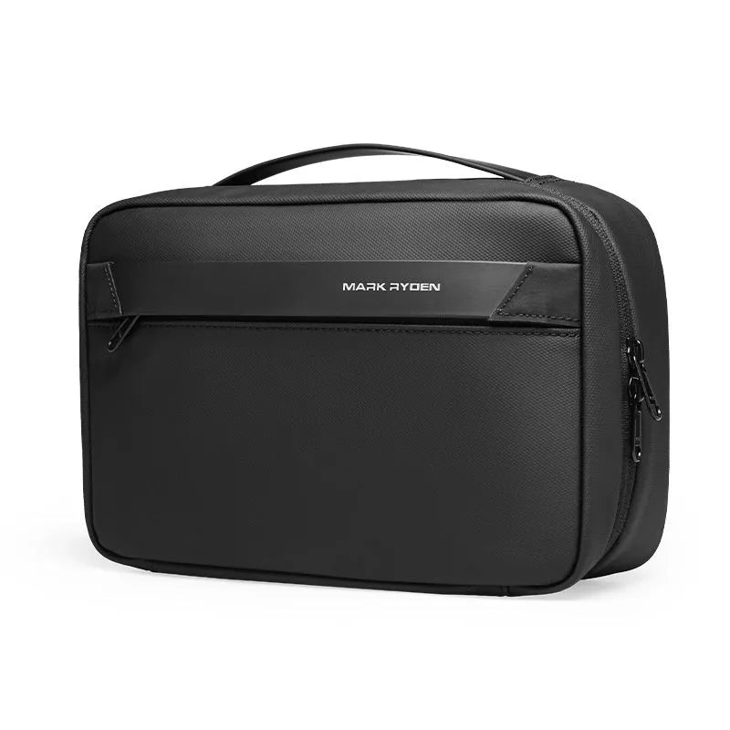 Multi functional Oxford cloth wet dry separation storage bag in solid colour for business travel toiletries