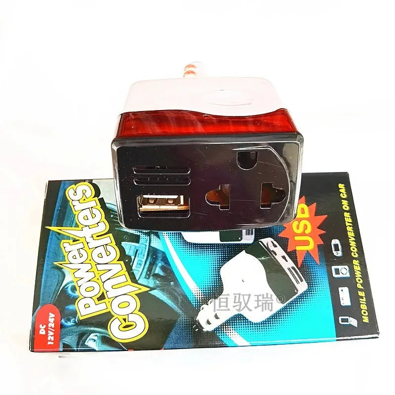 011C model car USB charger adapter for cigarette lighter socket to USB power conversion