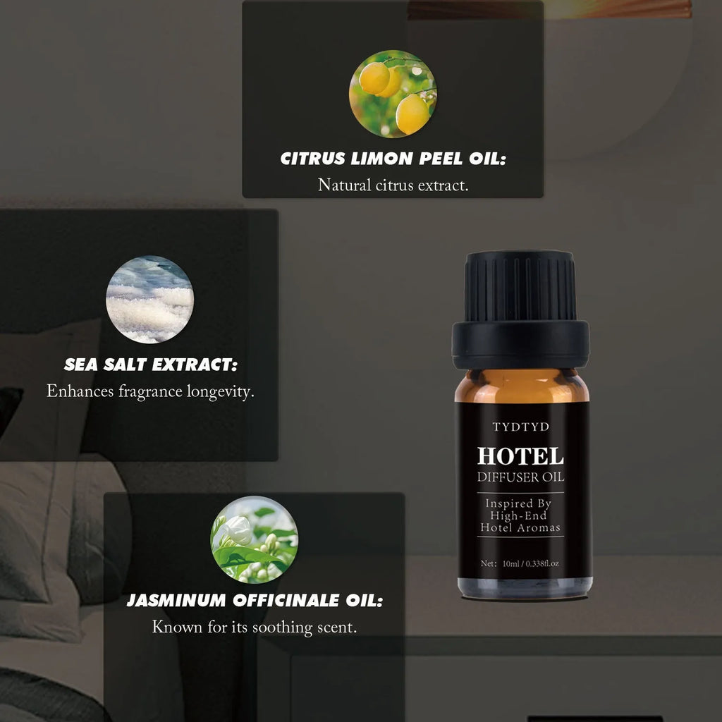 10ml natural plant fragrance essential oil bottle for universal skin type