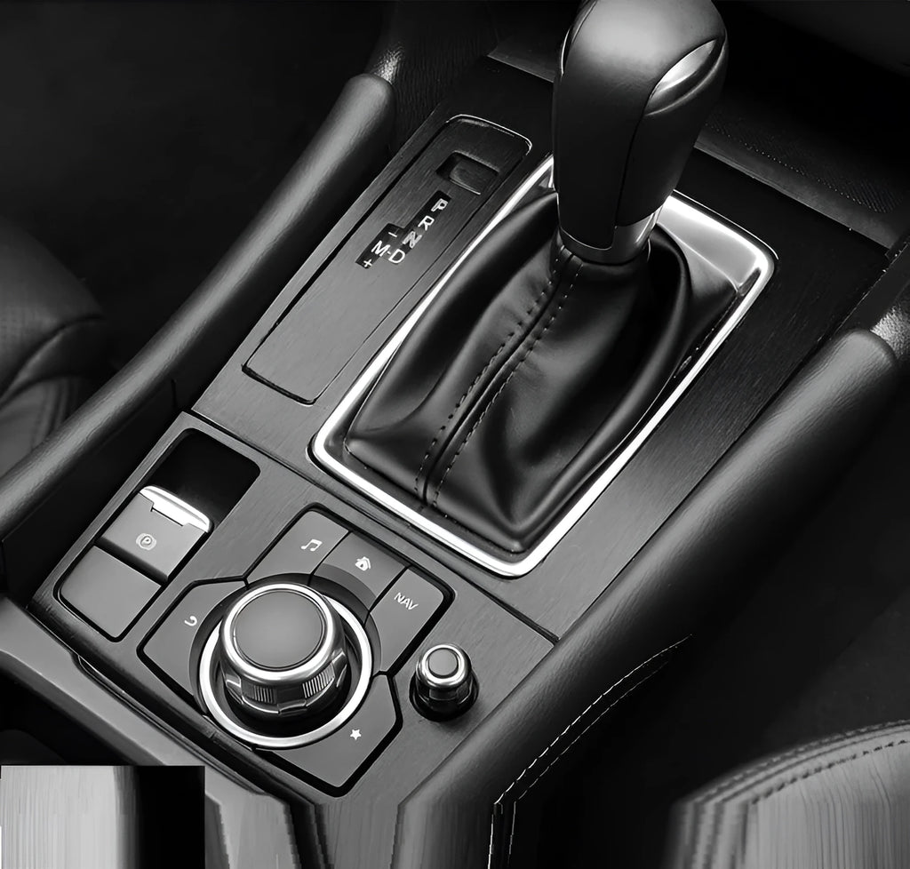 Unksera 3D carbon fibre decorative film sticker kit for car centre console and interior trim.
