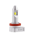 Aluminium housing LED fog lamp bulb for universal car and motorcycle fitment in H8 H11 9005 formats