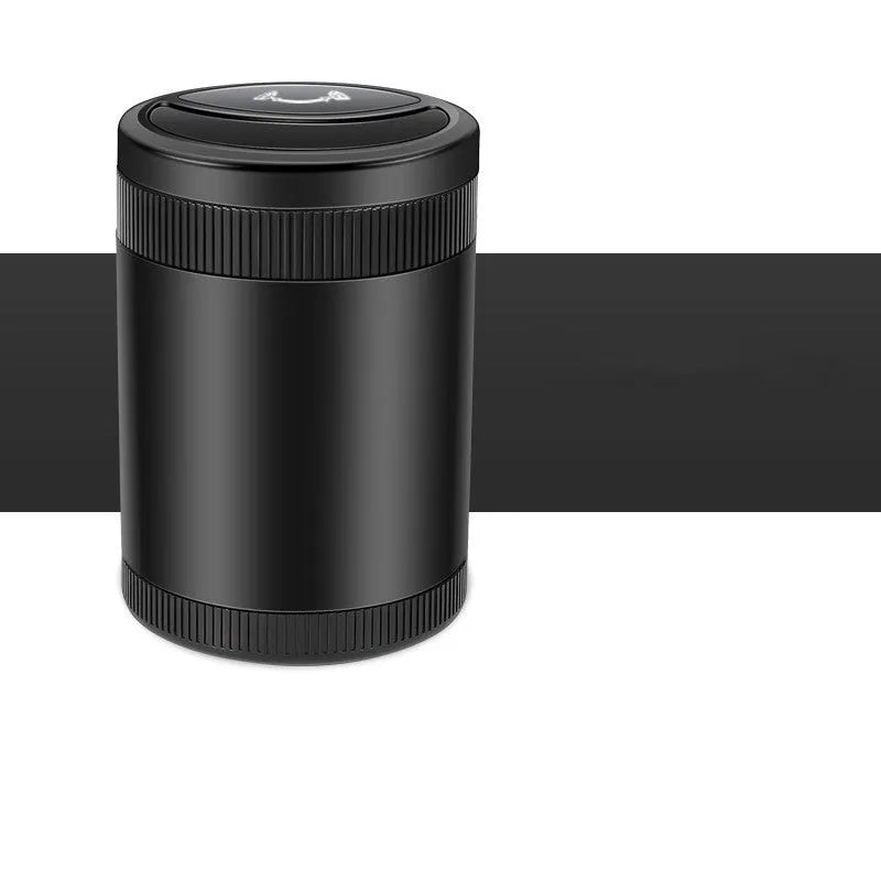 Vehicle mounted automatic sensing ashtray with USB power in black, blue, grey or red colours