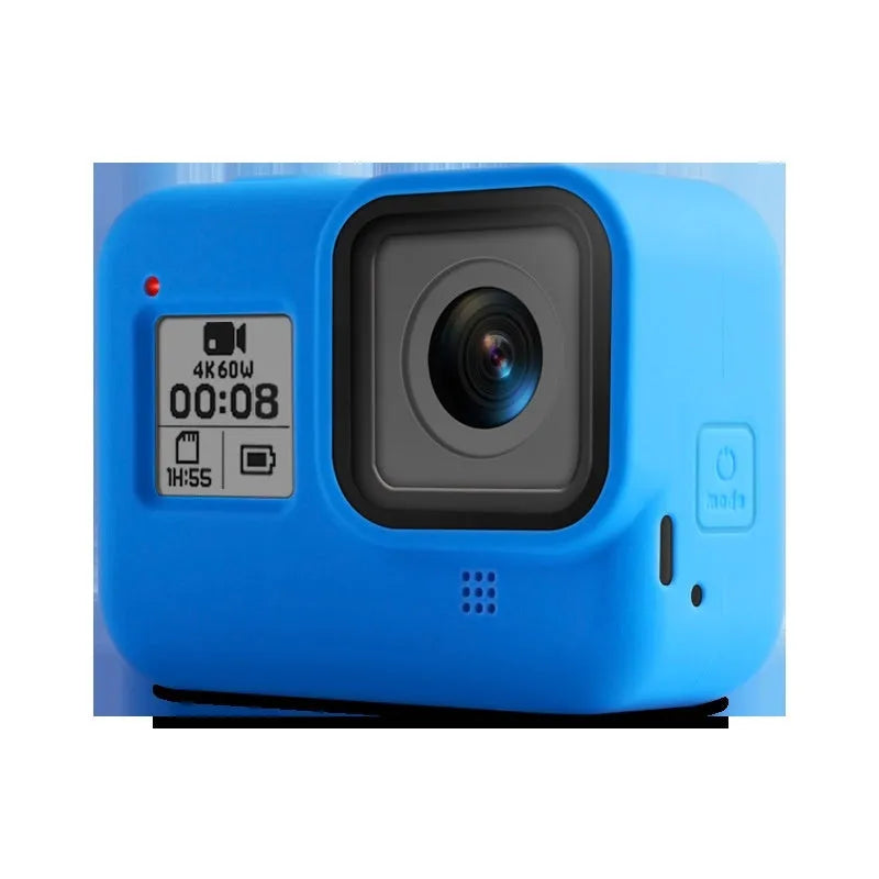 GoPro HERO8 Black silicone protective sleeve with anti-lost hanging rope and app bag accessories