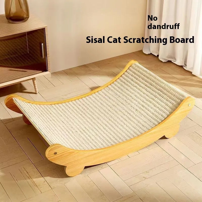 Sisal blanket cat scratch board in pastoral style available in small and large sizes