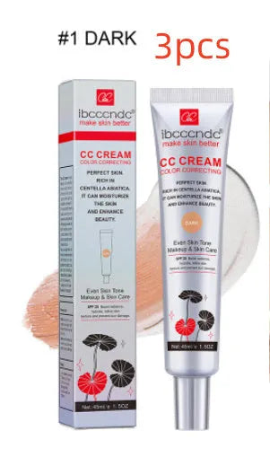 Erborian CC Cream colour correcting makeup tube with Centella Asiatica for waterproof coverage