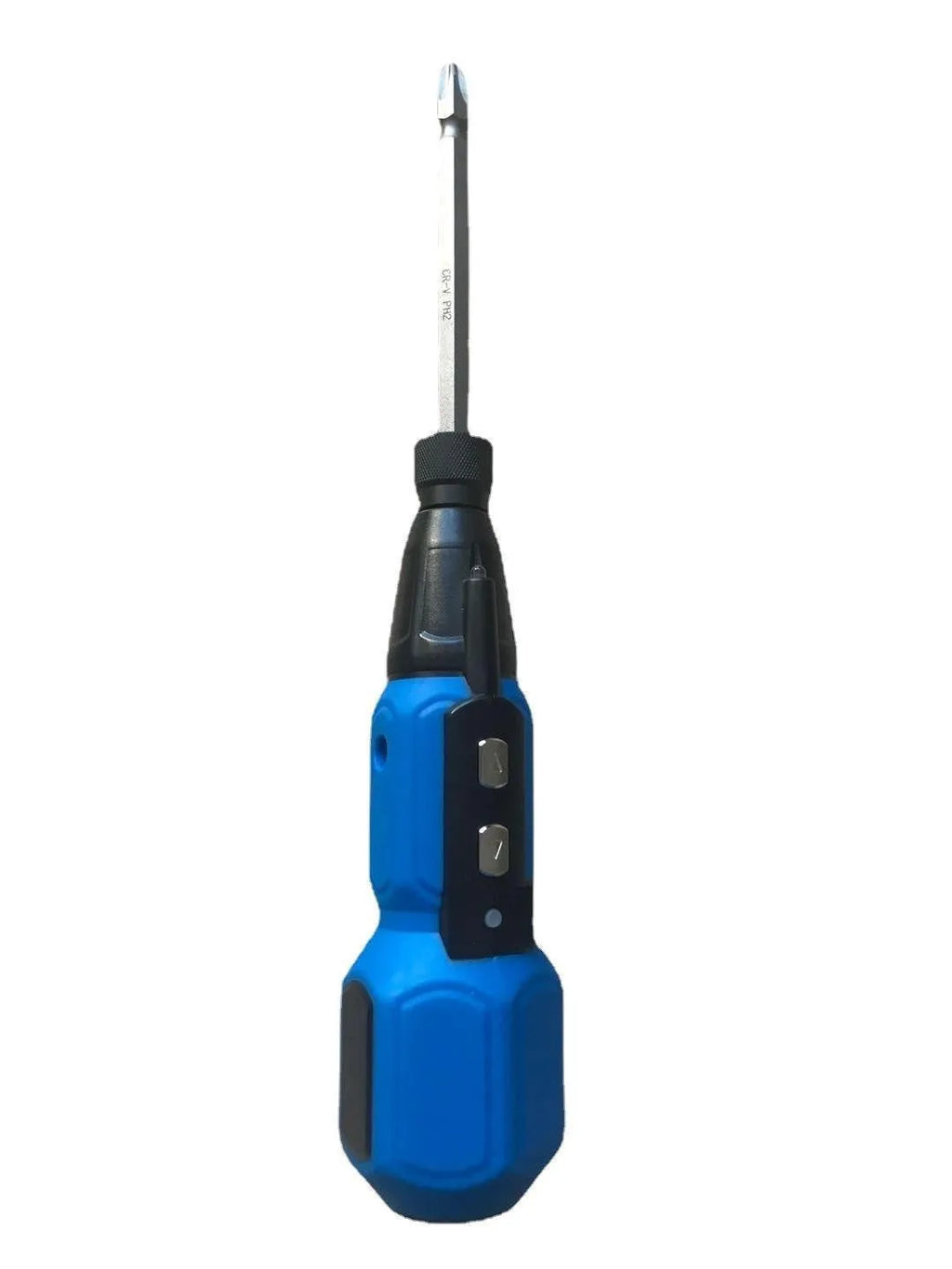 Alloy steel straight handle electric screwdriver with 36V lithium battery in black colour