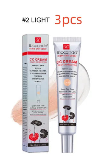 Erborian CC Cream colour correcting makeup tube with Centella Asiatica for waterproof coverage