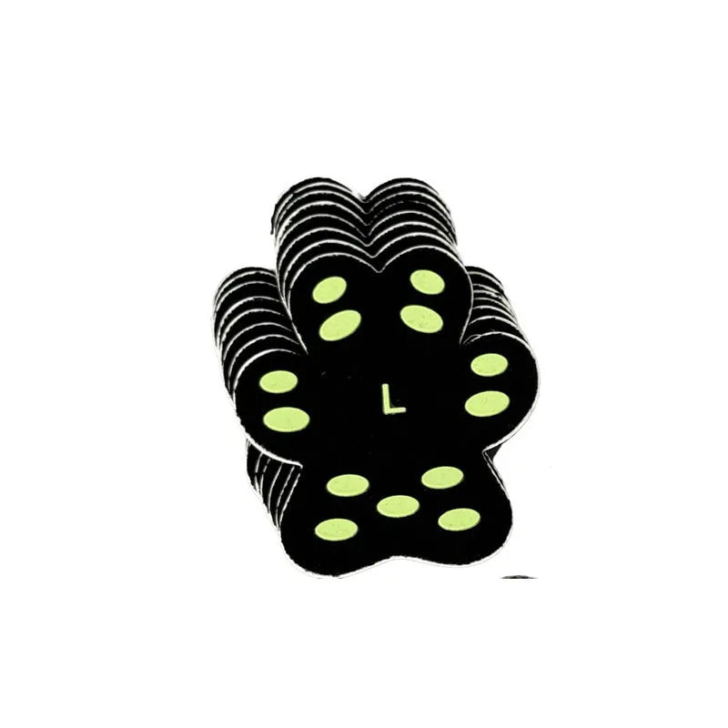 Breathable silicone cloth dog paw protection footstickers in S and M sizes