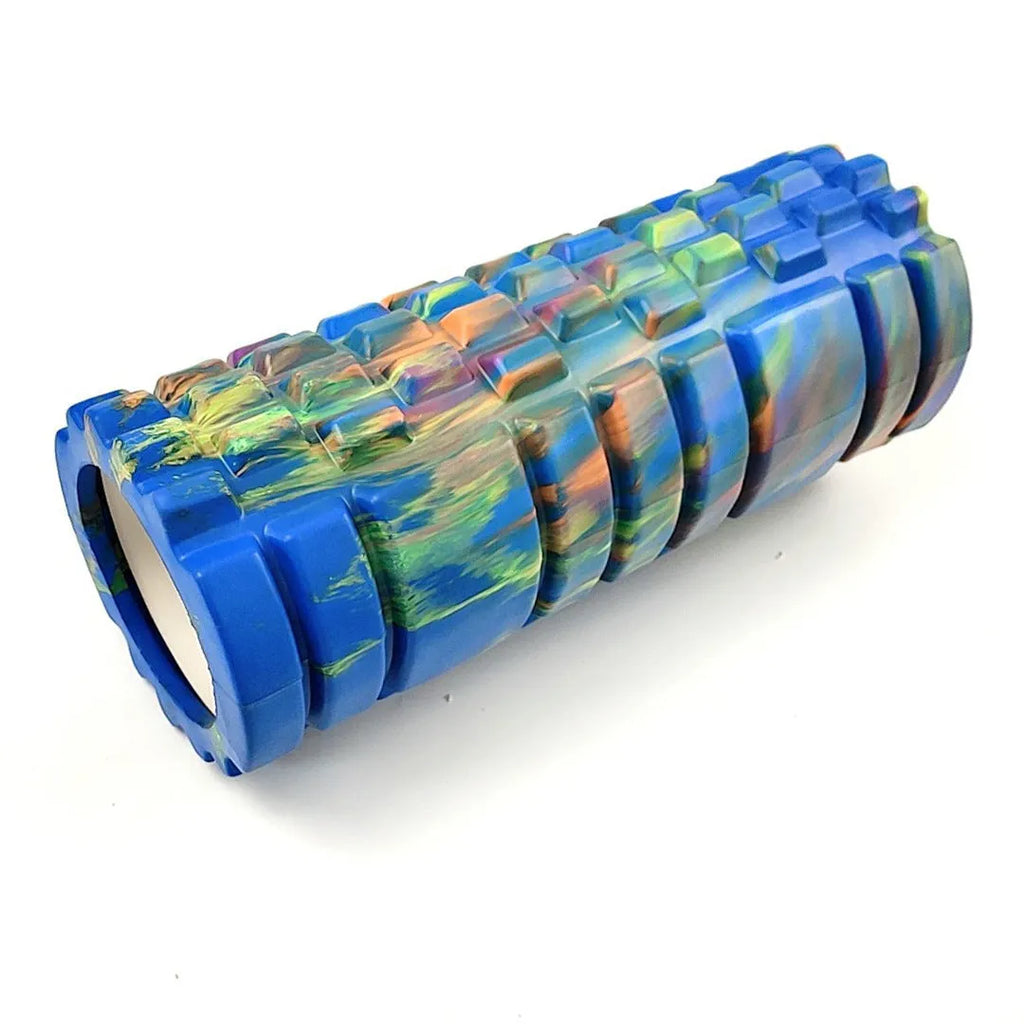 33cm camouflage pattern EVA foam roller in multiple colour options for fitness recovery