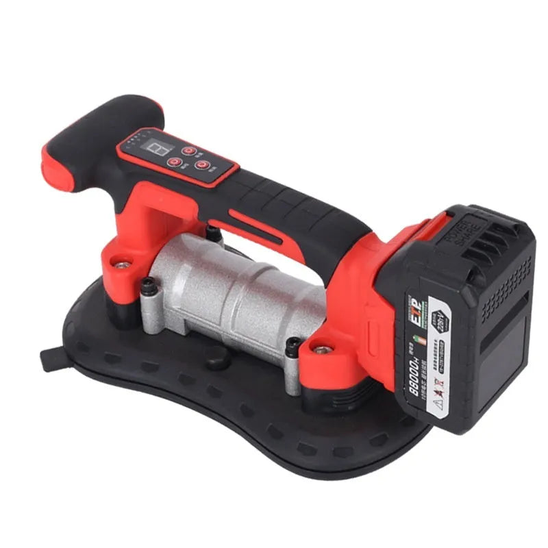 21V cordless tile laying machine with batteries and charger for professional tile installation