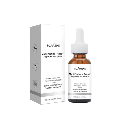 30ml moisturising oil in amber glass bottle for wrinkle reduction skincare