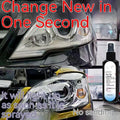 100ml bottle of car headlight restoration and repair liquid for plastic lenses