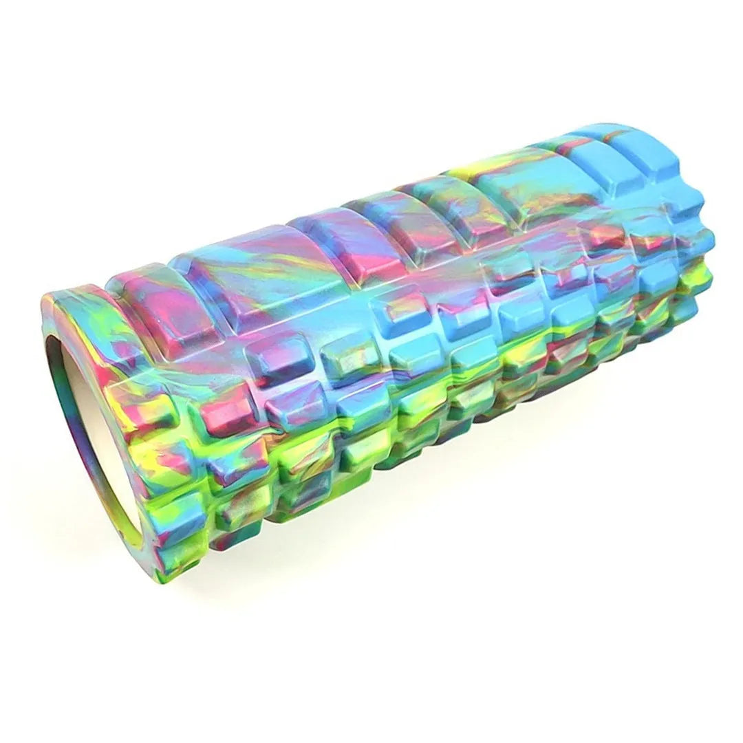 33cm camouflage pattern EVA foam roller in multiple colour options for fitness recovery