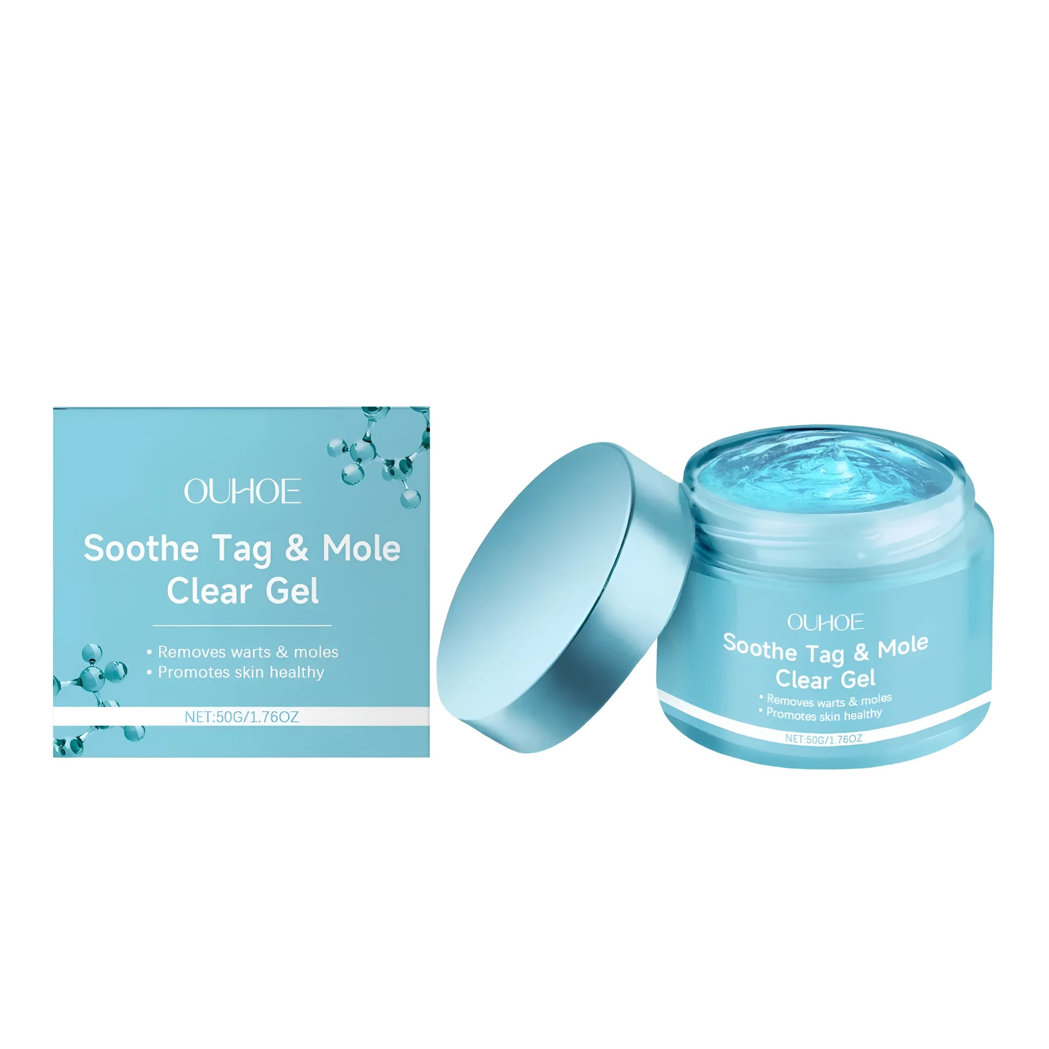 50g tube of wart and nevus removal gel with botanical ingredients