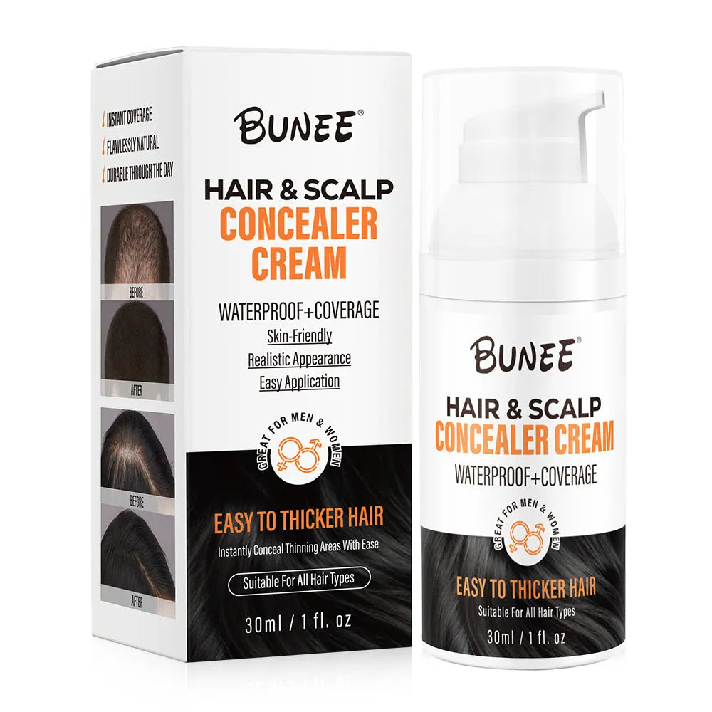 30ml hair thinning cover concealer pomade bottle for scalp nourishing and coverage