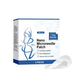 Pack of four nano microneedle body contouring patches for slimming with cinnamon and ginger extracts.