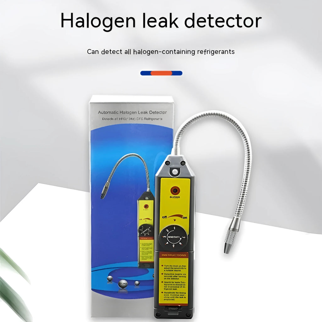 WJL-6000 halogen electronic leak detector with extended 20cm probe for car air conditioning systems
