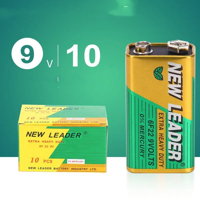 Xinlida 9V 6F22 alkaline battery for wireless microphones and walkie-talkies