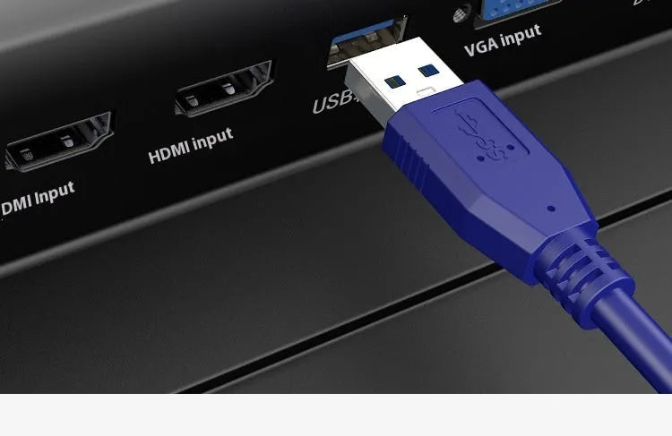 USB 3.0 A male to A male data cable for hard drive connection with nickel-plated connectors