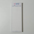 B5 half-size English learning notepad with double-sided printing in choice of pink, purple or blue cover