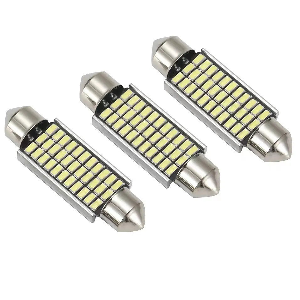 Car roof LED light with aluminium housing and double tip design for decoding applications