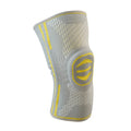 Cotton mountaineering knee cover in blue, green or yellow colours