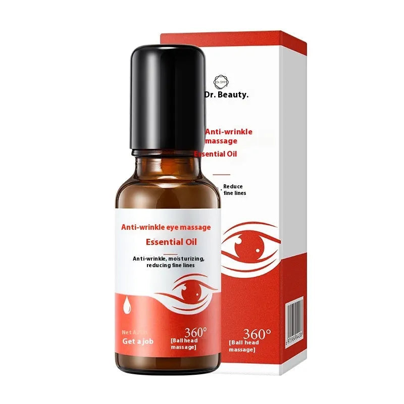 Red Upgrade 20ml eye anti-wrinkle massage essence oil bottle