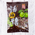 Bag of guava, plum sugar, and tangerine peel hard candy variety pack