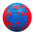 No. 5 PVC machine sewn training football for students and children in red black, black blue, black green, or red blue