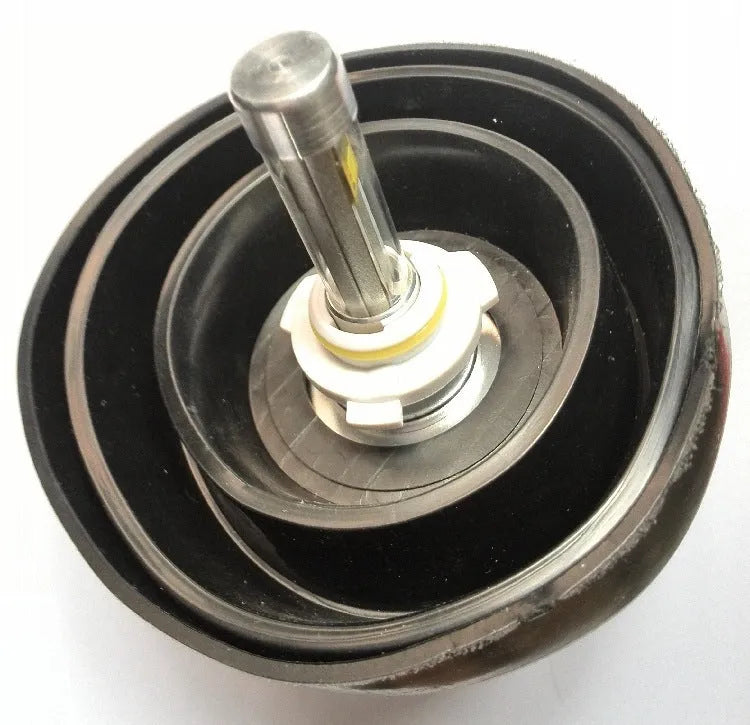 Silicone car headlight dust cover with IP68 waterproof rating
