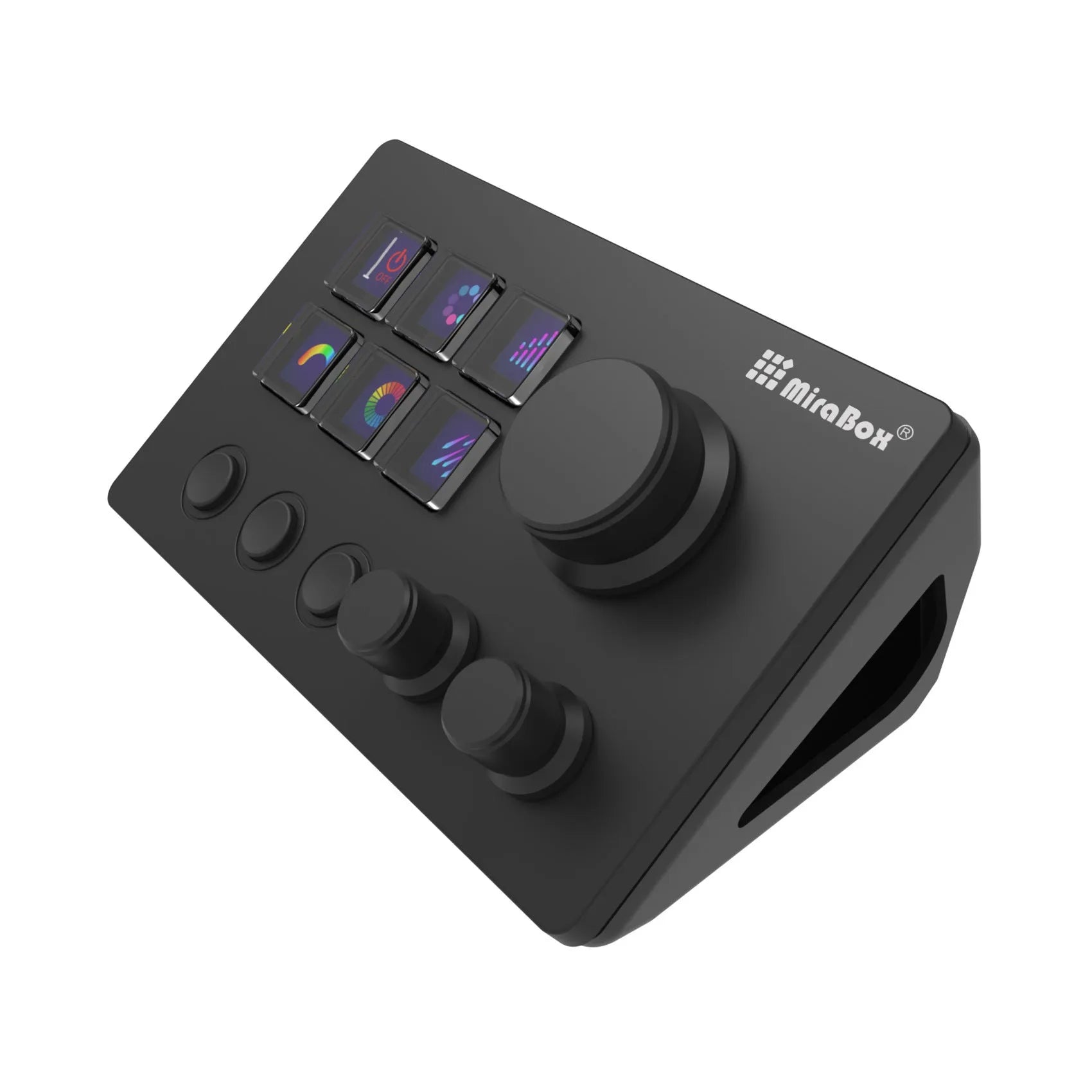 Visual Keyboard N3 USB numeric keypad in black or white with silicone keys and 2m cable