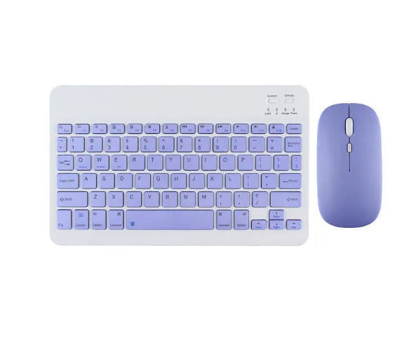 Bluetooth wireless keyboard for tablet PC in multiple colour options with USB charging cable