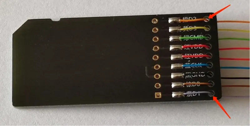 EMMC read and write tool for automotive audio host maintenance on BMW Mercedes Audi Porsche
