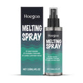 120ml bottle of clear Melting Spray Gel water for hair styling.