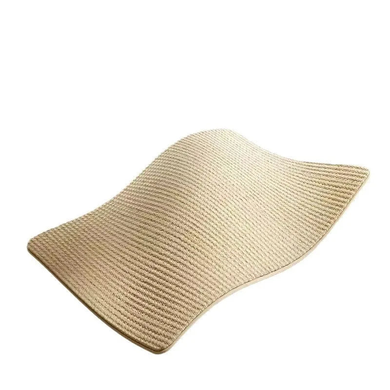 Sisal blanket cat scratch board in pastoral style available in small and large sizes