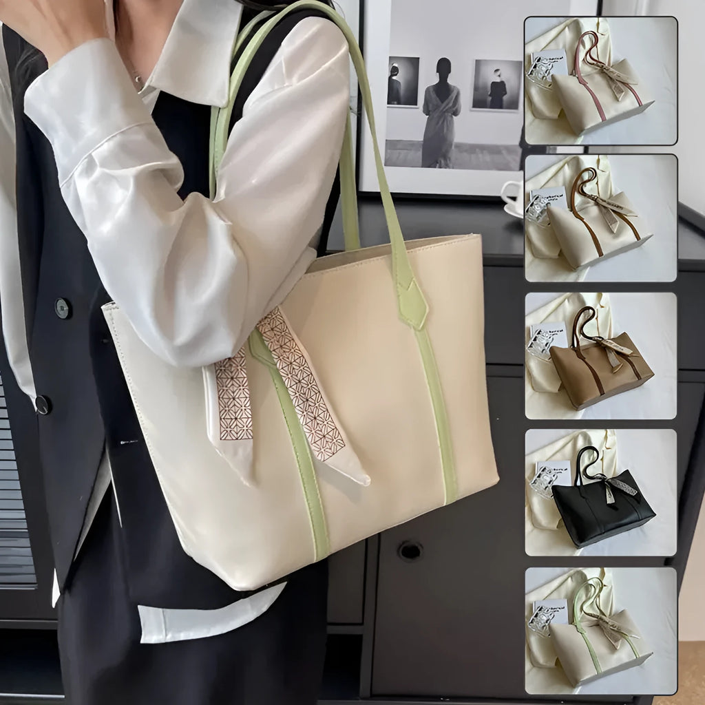 Women's large capacity casual shoulder bag in multiple colour options with crossbody functionality