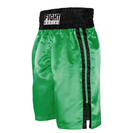 Boxing shorts with elasticated waistband available in multiple colour combinations including black and gold