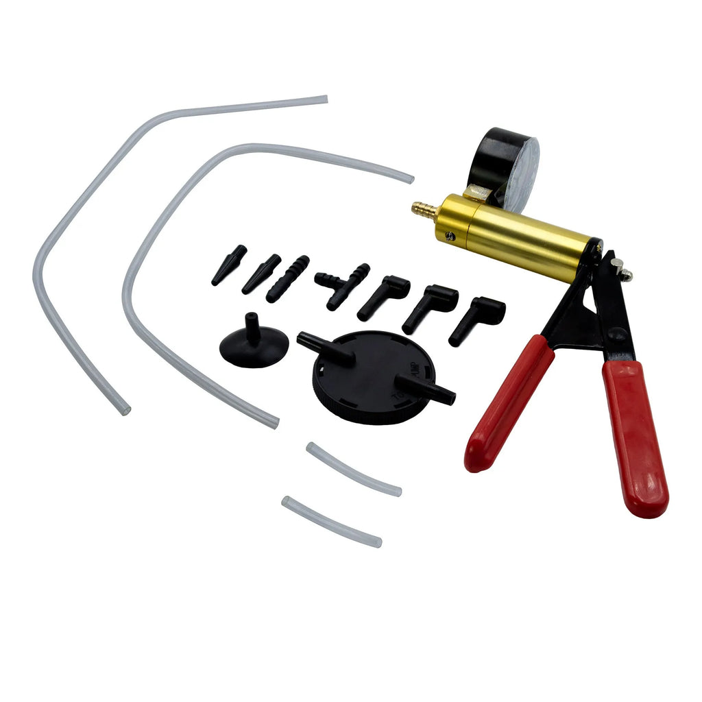 Aluminium alloy manual vacuum air blow gun tool for automotive repair with negative pressure suction system