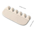 White PVC toilet training urine blocking board for children's splash prevention