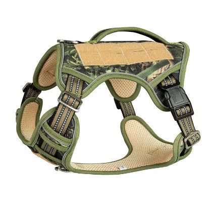 Tactical dog chest strap harness in Oxford cloth for working dogs