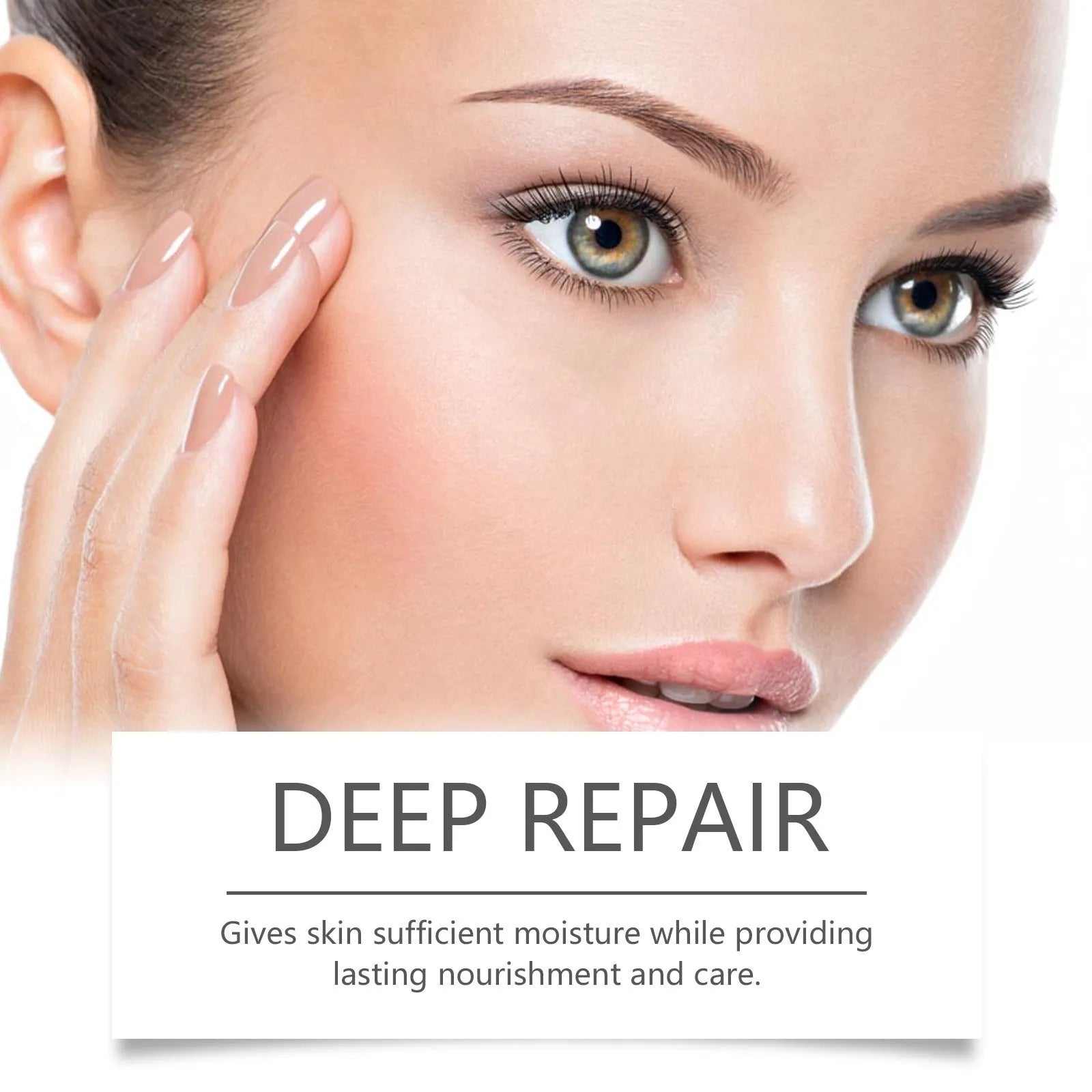 Collagen moisturising suit showing facial mask and 30ml essence bottle for skincare hydration