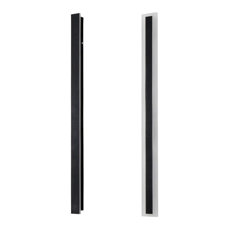 150cm outdoor LED wall lamp with wrought iron shell and IP65 waterproof rating for garden lighting