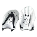 Swim training hand paddles with webbed design for freestyle stroke in multiple colours and sizes