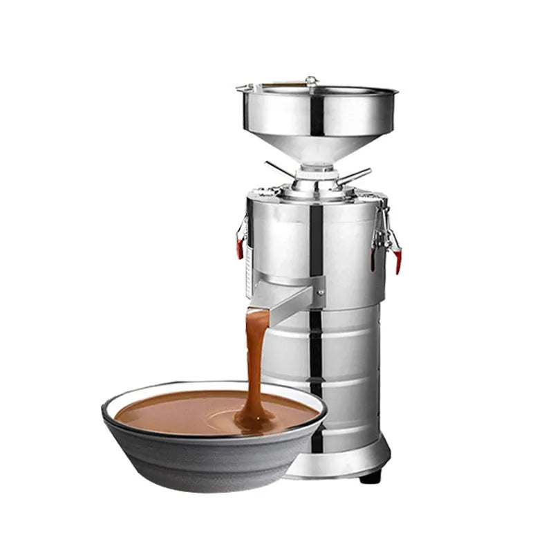 Electric sesame paste grinding machine with stainless steel and aluminium construction
