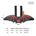 Halloween batwing costume for cat in felt fabric with bat design