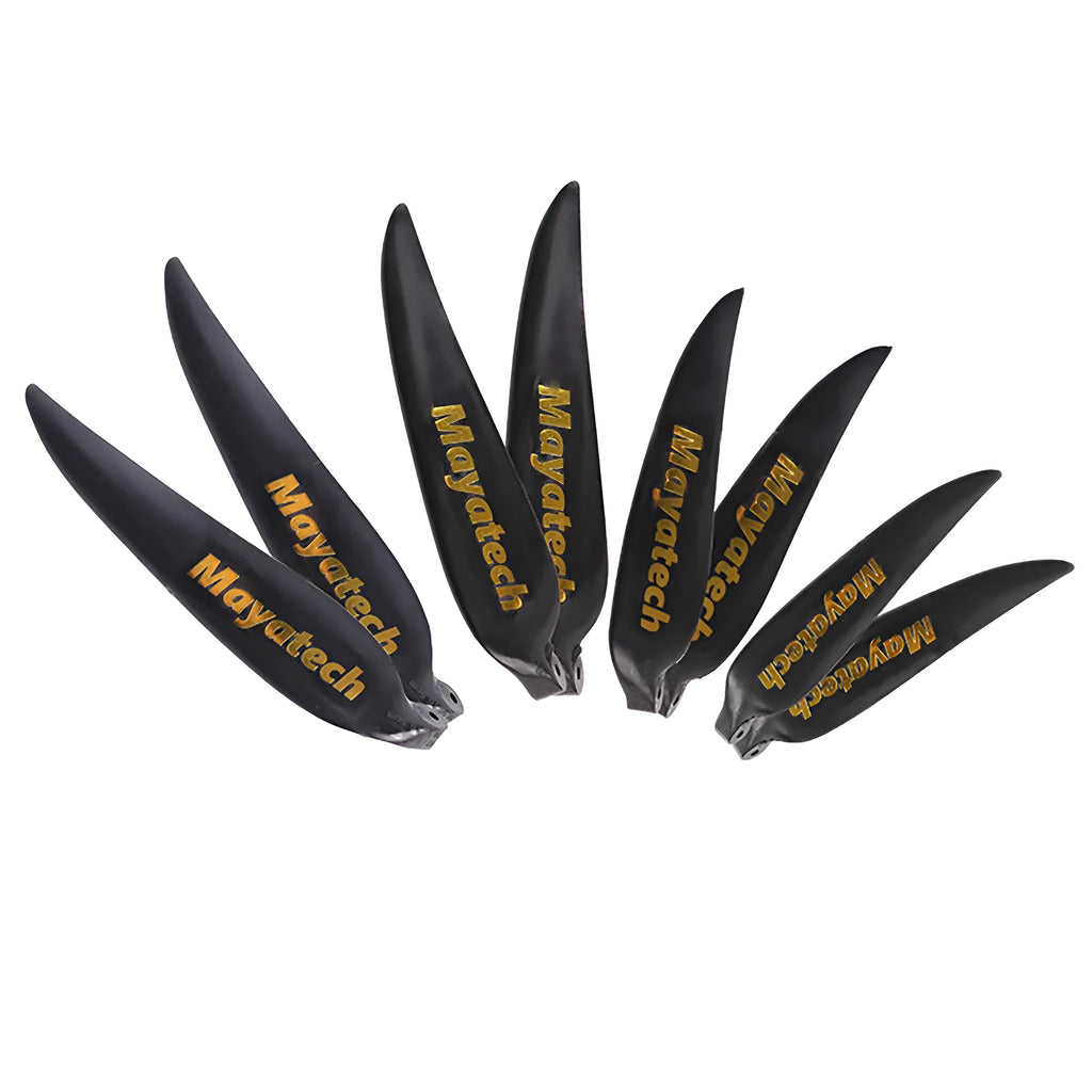 Black quick-disassembly folding paddle with noise reduction feature, showing 12x6.5cm dimensions