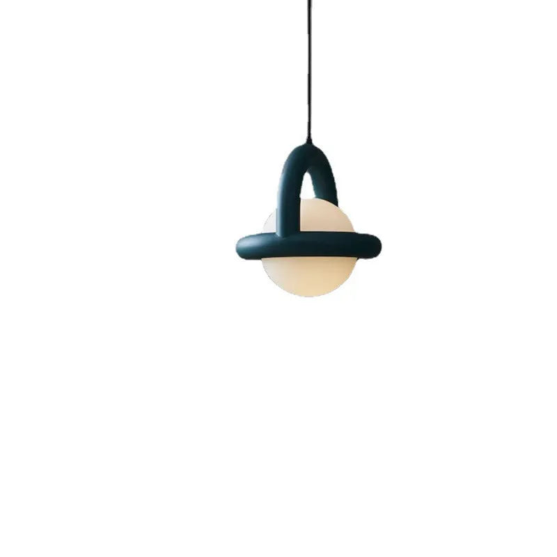 Danish designer hanging line lamp in matte finish with warm or tri-colour light option for bedroom or living room
